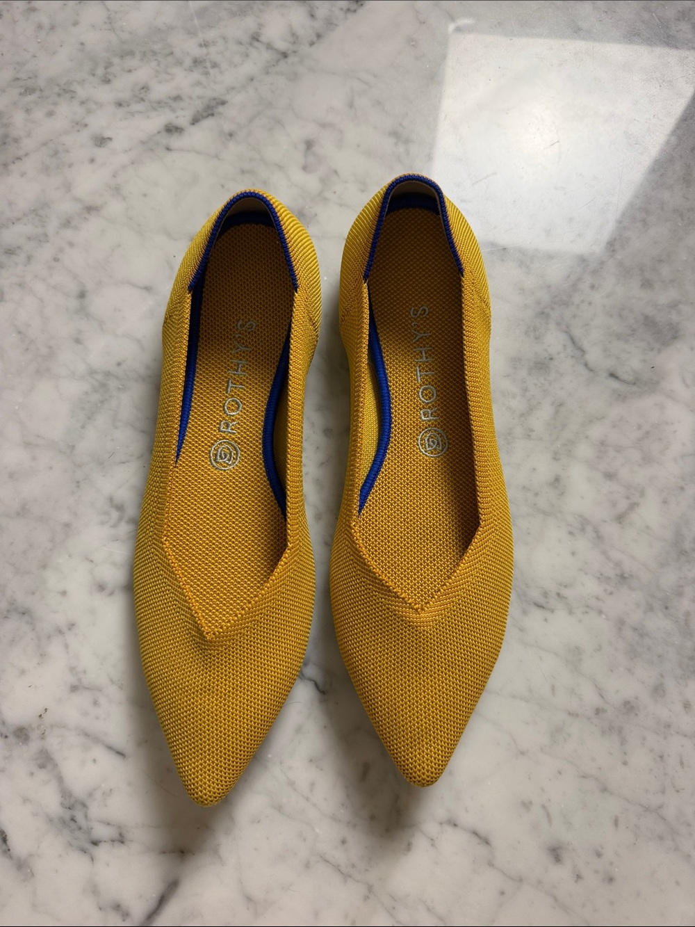 Rothy's Women's Pointed Flat - Yellow